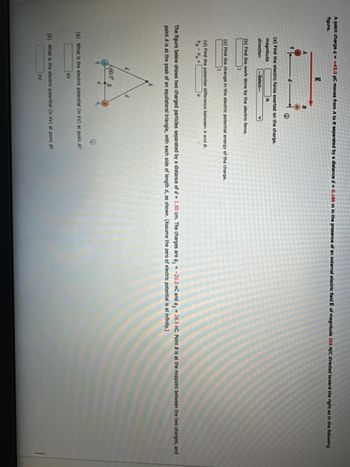 Answered: A Point Charge Q- +43.0 µC Moves From A… | Bartleby