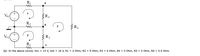 R₁
R2
m
R6
R5
Vs2
R3
C
=
16 V, R1 = 2 Ohm, R2 = 9 Ohm, R3 = 6 Ohm, R4
Q2. In the above circuit, Vs1 = 15 V, Vs2
Vs1
+
a
RA
3
= 5 Ohm, R5 = 2 Ohm, R6 = 5.5 Ohm.