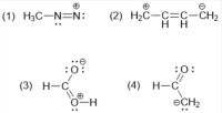 (1) НзС—N3N:
(2) H2C-C=C-CH2
нн
:0:
:0:
(4) Н-С
OCH2
(3) Н-С
0-H
