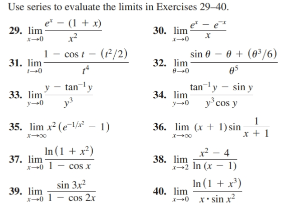 answered-use-series-to-evaluate-the-limits-in-bartleby