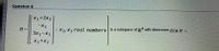 Quèstion 6
|X+2x2
-X1
4
H=
:X1, X2 real numbers is a subspace of R with dimension dim H =
3x1-X2
X1+X2
