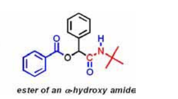 b=0
H-N
"X
ester of an a-hydroxy amide