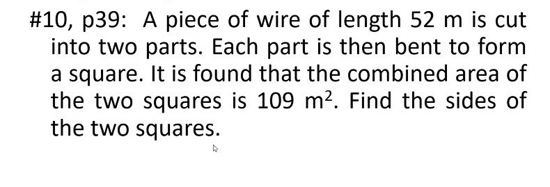 OneClass: i need the answer of b please A piece of wire 23 m long is cut  into two pieces. One piece i
