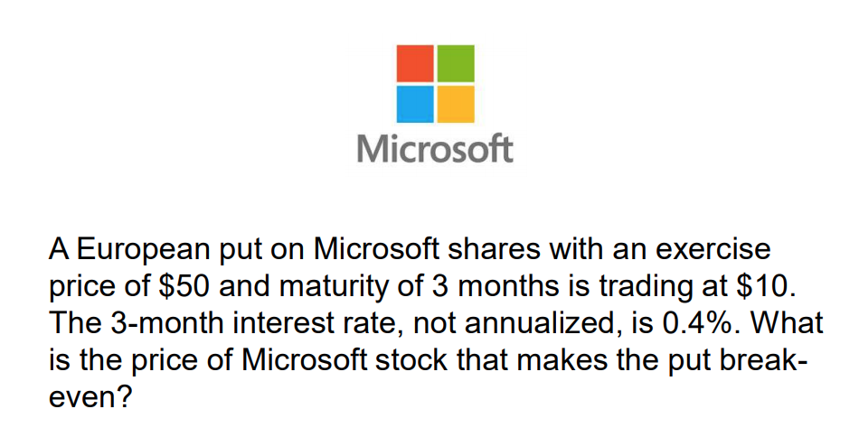 answered-a-european-put-on-microsoft-shares-with-bartleby