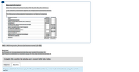 Required information
Use the following information for Quick Studies below.
[The following information applies to the questions displayed below.]
The following is the adjusted trial balance of Sierra Company.
Account Title
Debit
Credit
$19,000
1,200
5,400
55,000
Cash
Prepaid insurance
Notes receivable (due in 5 years)
Buildings
Accumulated depreciation-Buildings
Accounts payable
Notes payable (due in 3 years)
H. Sierra, Capital
$19,000
6,000
6,500
21,000
H. Sierra, Withdrawals
Consulting revenue
Wages expense
Depreciation expense-Buildings
Insurance expense
4,500
44,500
4,200
5,500
2,200
Totals
$97,000 $97,000
QS 4-10 Preparing financial statements LO C2
Required
(1) Prepare an income statement for the year ended December 31.
(2) Prepare a statement of owner's equity for the year ended December 31.
Complete this question by entering your answers in the tabs below.
Required 1
Required 2
Prepare a statement of owner's equity for the year ended December 31. Owner made no investments during the current
period.
