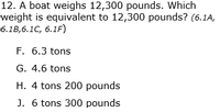 6 tons 2024 in pounds