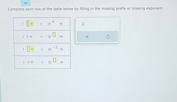 Answered Complete each row of the table below by bartleby