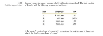 Answered: Suppose You Are The Money Manager Of A… | Bartleby