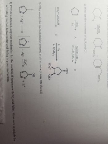 Answered: A Ch₂oh A 2) What Are The Structures Of… 