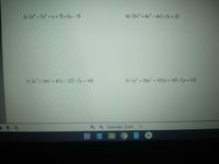 5) (x* - 7x -x+7) - (x – 7)
6) (3v³ + 4v² – 4v) + (v+ 2)
7) (-19x+87x – 22) - (x + 10)
8) (p³ + 20p² + 102p + 10) ÷ (p+ 10)
Q Automatic Zoom
MPS
