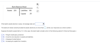 Answered: Bank Balance Sheet Assets 200… | Bartleby