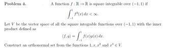 Answered: A function f: R→ R is square integrable… | bartleby