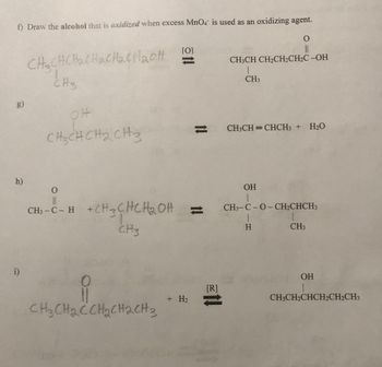 Answered: PH CH3CHCH₂CH3 CH3CH=CHCH3 + H₂O | bartleby