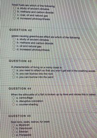 Answered: fossil fuels are which of the following… | bartleby