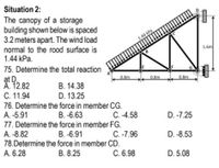 Answered: Situation 2: The Canopy Of A Storage… | Bartleby