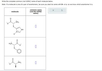 Answered Write the complete common not IUPAC bartleby