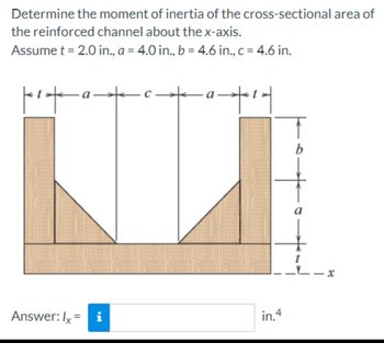 Answered: Determine The Moment Of Inertia Of The… | Bartleby