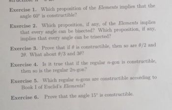 Answered: Exercise 1. Which Proposition Of The… | Bartleby