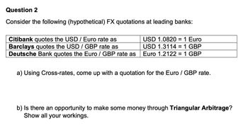 Two trades to watch: EUR/USD, Barclays
