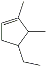 This image represents the chemical structure of limonene, a common terpene found in the rinds of citrus fruits. Let's break down the details for better understanding:

### Chemical Structure of Limonene

Limonene is a hydrocarbon classified as a cyclic terpene. It is predominantly known for its strong orange or lemon scent, which is why it is often associated with citrus fruits.

#### Structural Elements:

- **Carbon Atoms:** The basic skeleton of limonene consists of carbon atoms. In the diagram, these are represented as vertices where lines (bonds) intersect. Limonene has 10 carbon atoms.
  
- **Hydrogen Atoms:** These are not usually shown in simplified organic chemistry diagrams like the one here, but each carbon is bonded with enough hydrogen atoms to have four bonds total. 

- **Double Bonds:** The diagram shows alternating single and double bonds in the carbon ring structure. These bonds are denoted by either single lines (single bonds) or double lines (double bonds). Limonene contains one double bond in the ring, making it a member of the class of compounds known as alkenes.

#### Cyclic Structure:

- Limonene's structure features a six-membered ring, which is common in cyclic alkenes.
  
- Attached to this ring at the upper right is a tetrahedral-shaped structure, which represents a methyl group (CH₃).

### Functionality and Uses:

Limonene is widely used in various applications:

- **Aromatics:** Due to its pleasant citrus scent, limonene is used in perfumes, household cleaners, and air fresheners.

- **Industrial Cleaning Agent:** Its solvent properties make it effective in removing oils, adhesives, and tar.

- **Medical and Therapeutic Uses:** Limonene has also been investigated for its potential anti-inflammatory and gastro-protective effects.

For an enhanced understanding, it would be useful to review materials on organic chemistry, particularly sections that cover hydrocarbon structures and functional groups. This will help in recognizing how the presence of double bonds and ring structures influences the properties and reactivity of limonene.

By studying the structure depicted in the image, students can gain insights into the intricate world of organic molecules and their functional uses in everyday life.