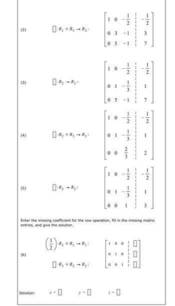 Answered: Consider The Following System Of Linear… | Bartleby