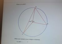 What is M2SRT?
150°
92°
T.
Write your answer as an integer or decimal.
MZSRT
