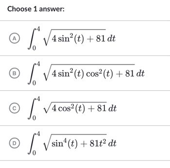 Answered: Consider the parametric curve: x = sin²… | bartleby