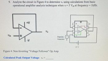 Answered: 9. Analyze The Circuit In Figure 4 To… | Bartleby