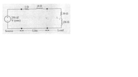 j4 N
39 0
250 /0°
V (rms)
j26 N
Source
Line
-Load
