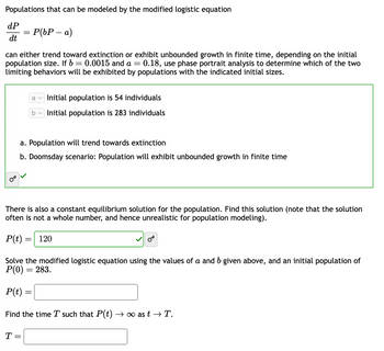 Answered: Populations That Can Be Modeled By The… | Bartleby