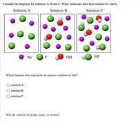 Answered: Consider The Diagrams For Solutions A,… | Bartleby