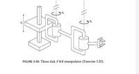 02
di
FIGURE 3.40: Three-link PRR manipulator (Exercise 3.20).
