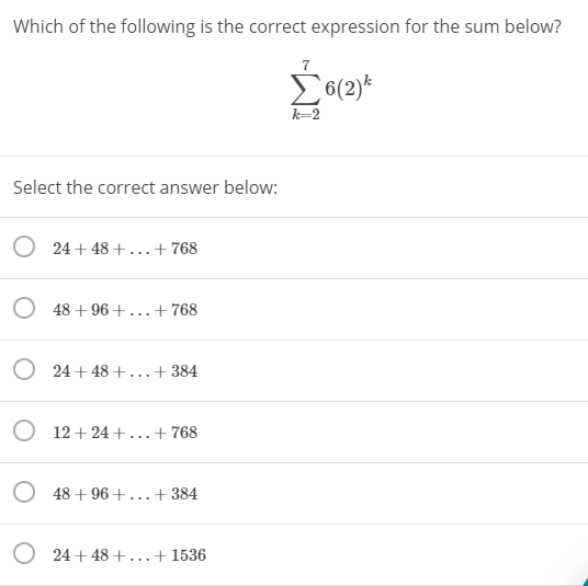 Solved Q.6. Select the correct answer for the following