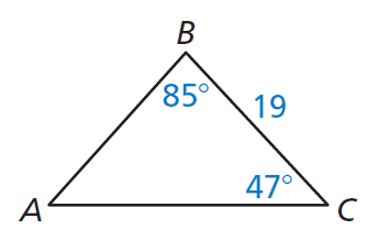 ་
A
B
85°
19
47°
C