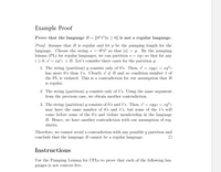 Answered: 3 B = {w#t ] S = A®b°#ab®. W Is A… | Bartleby