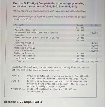 Answered: 3. Prepare An Adjusted Trial Balance As… | Bartleby