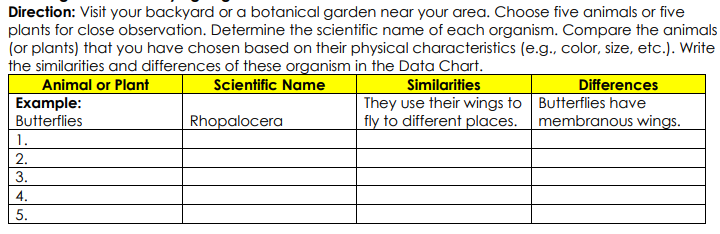 Answered: Visit your backyard or a botanical… | bartleby