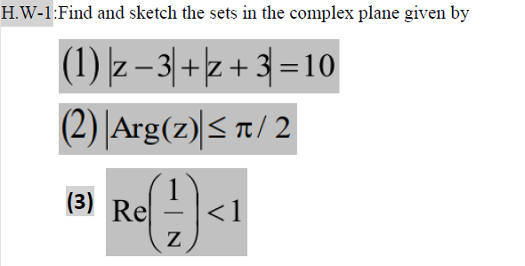 Complex numbers the complex plane addition and subtraction