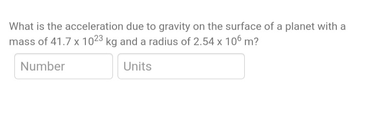 Answered What Is The Acceleration Due To Gravity Bartleby 4706