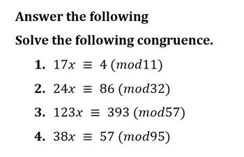 Answered: Answer The Following Solve The… | Bartleby