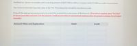 **Transcription for Educational Purposes:**

Sheffield Inc. factors receivables with a carrying amount of $207,000 to Joffrey Company for $177,400 on a with recourse basis.

The recourse provision has a fair value of $2,750. This transaction should be recorded as a sale.

Prepare the appropriate journal entry to record this transaction on the books of Sheffield Inc. *(If no entry is required, select "No Entry" for the account titles and enter 0 for the amounts. Credit account titles are automatically indented when the amount is entered. Do not indent manually.)*

**Account Titles and Explanation**

| Account Titles and Explanation | Debit | Credit |
|--------------------------------|-------|--------|
|                                |       |        |
|                                |       |        |
|                                |       |        |

There are no graphs or diagrams in the image. The text provides information related to a financial transaction and requires preparation of a journal entry.