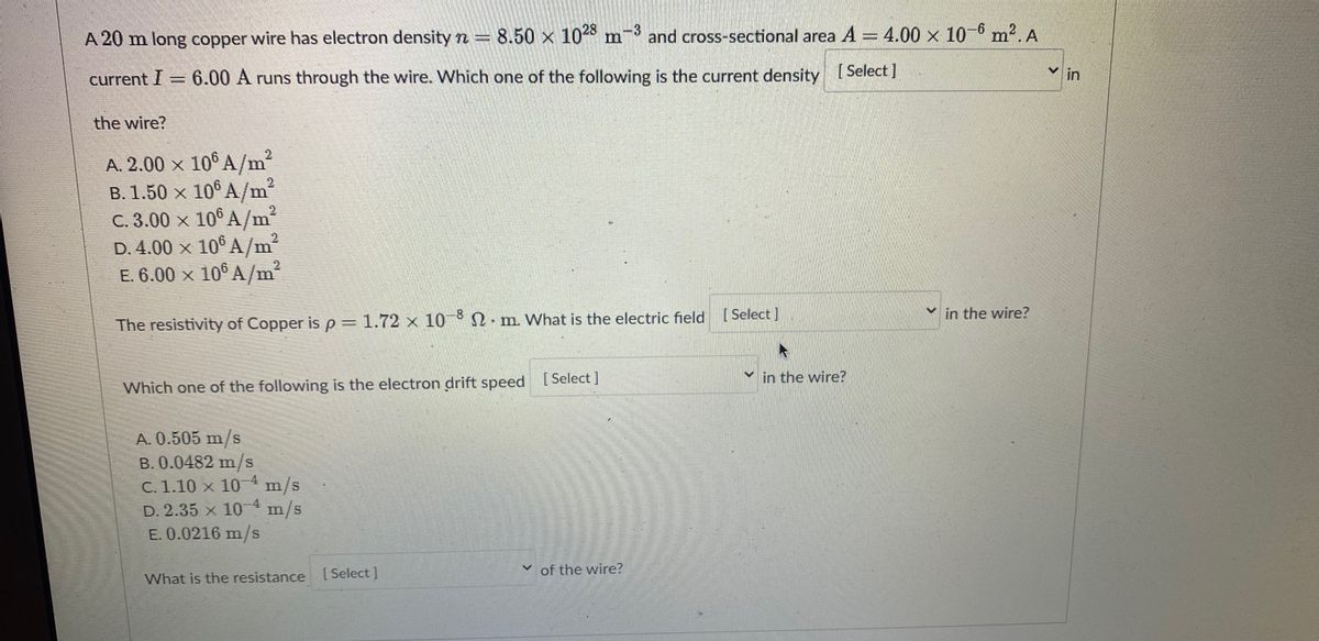 Solved Convert m2 to mm2 equal to : Select one: O a. 10-6 O