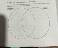 Answered: t's compare and contrast. Instructions:… | bartleby