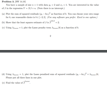 Answered: You Have A Sample Of Size N = 1 With… | Bartleby