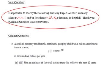 Answered: Is It Possible To Clarify The Following… | Bartleby