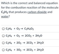 Answered or the combustion reaction of the moled bartleby