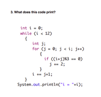 Provide tracing tables for these loops: a. int i = 0, j = 10, n = 0; while  (i j) # i++; # j--; # n++; -- b. int i = 0