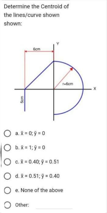 Answered Determine The Centroid Of The Bartleby 