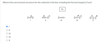 Answered What is the correct Lewis structure for bartleby