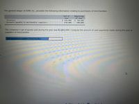 The general ledger of AXM, Inc., provides the following information relating to purchases of merchandise.
End of
Beginning
of Year
Year
Inventory
$820,000
$ 780,000
500,000
Accounts payable to merchandise suppliers
430,000
The company's cost of goods sold during the year was $2.882,000. Compute the amount of cash payments made during the year to
suppliers of merchandise.
Cash payments to suppliers of merchandise
27
Drou
